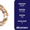 The Bead Chest Oval Olive Wood Beads from Bethlehem – Handcrafted in the Holy Land – 20 x 14mm, Natural – Perfect for Jewelry Making, Rosaries, Crafts & DIY Projects